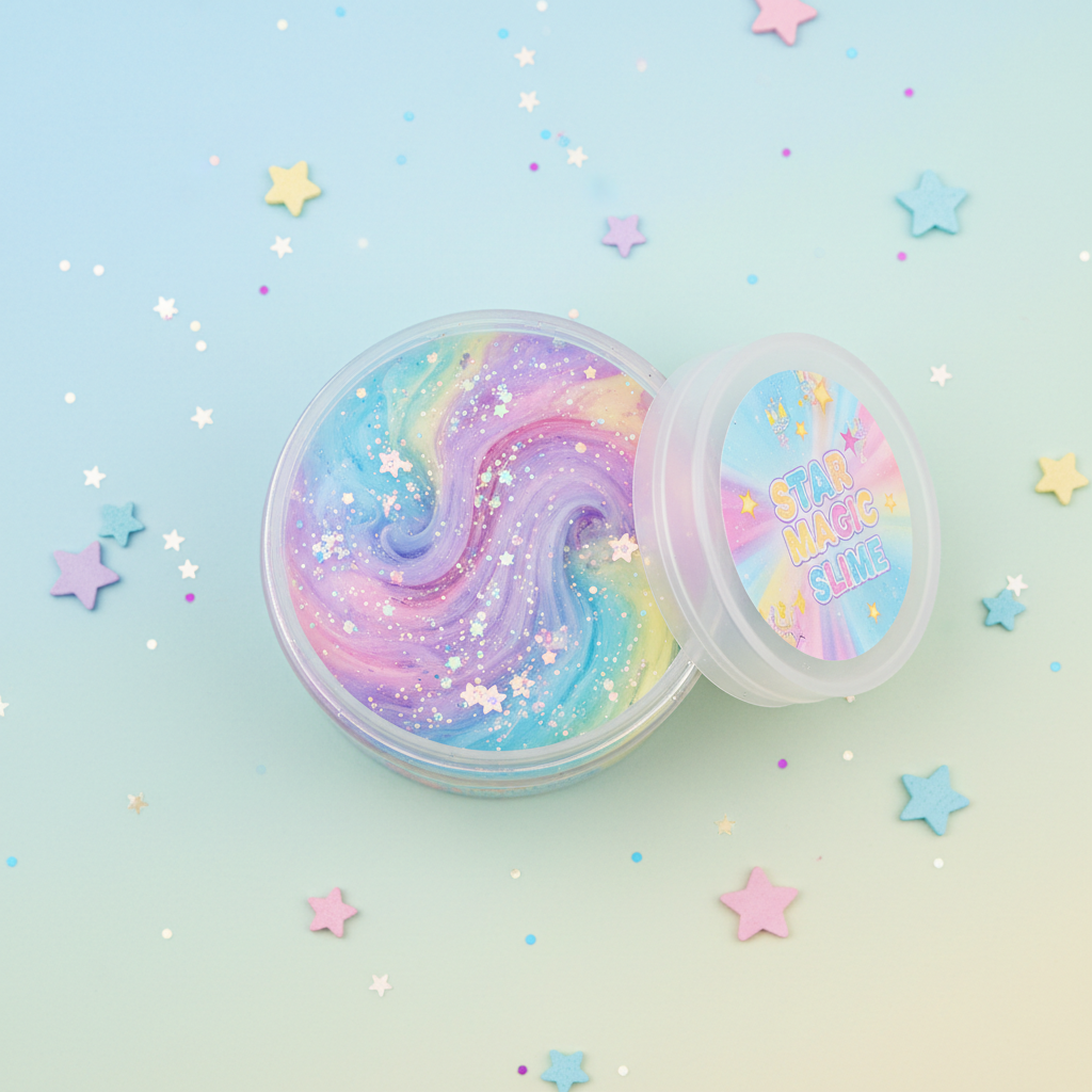 Vue flatlay Crystal Mud coloré 60ml