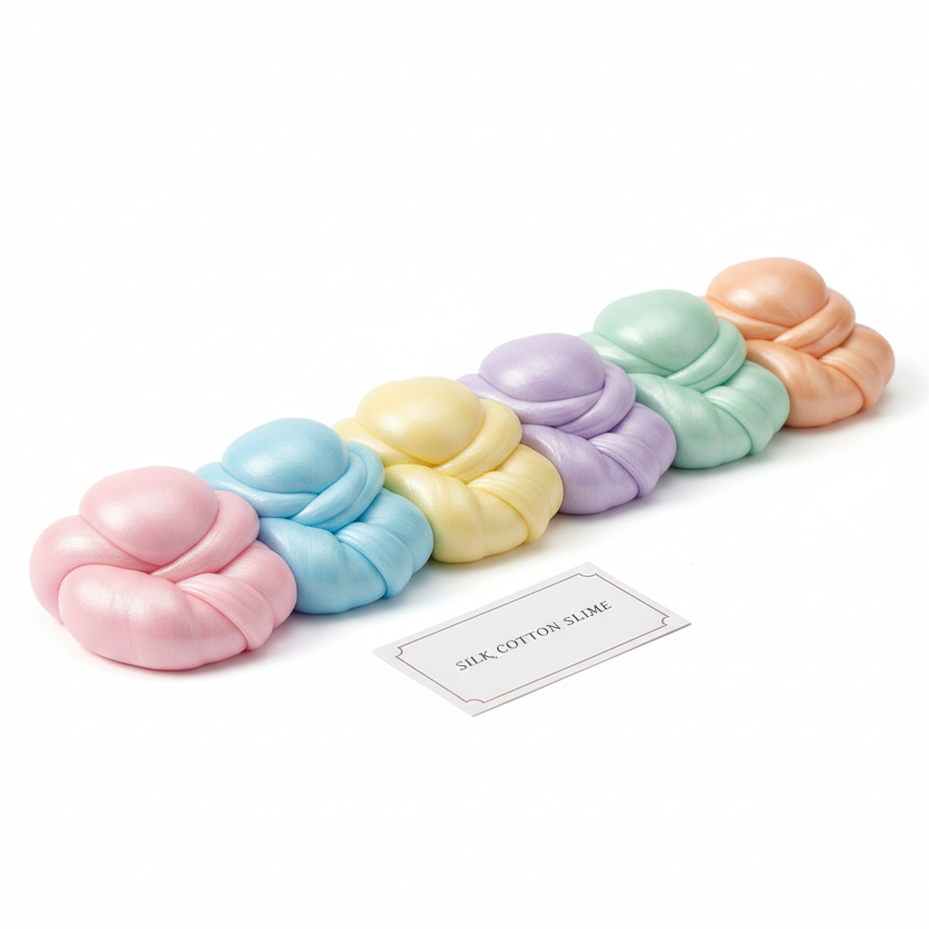 Collection Silk Mud Slime 19 couleurs ultra douce